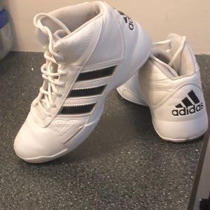 White adidas sneakers